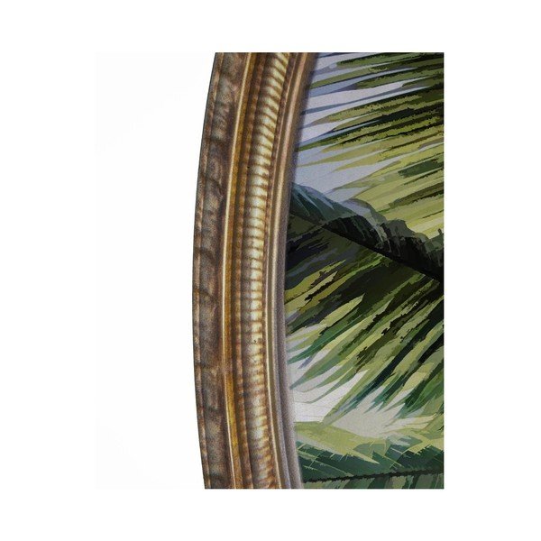 Ovalna zidna slika Velvet Atelier Palm Tree-image-2