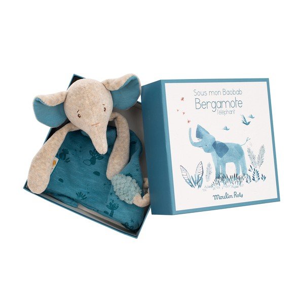Plava pospanka Elephant - Moulin Roty-image-4