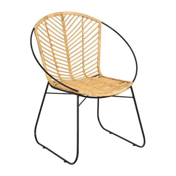 Set od 2 blagovaonske stolice od Carl ratana i crnog stola Strong - Bonami Essentials-image-4