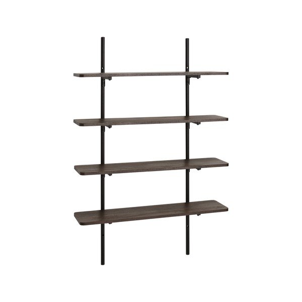 Smeđa metalna polica s više razina 100 cm Gilda – Ellos Home