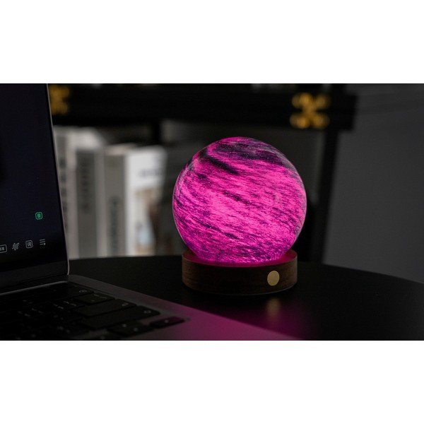 Tamno smeđi/u tamnoj prirodnoj boji svjetlosni ukras s USB ø 8 cm Stellar Ocean – Gingko-image-4