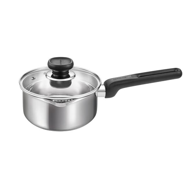 Tava za umake od nehrđajućeg čelika s poklopcem prikladna za indukcijsko kuhalo 1,25 l Brava – Tescoma