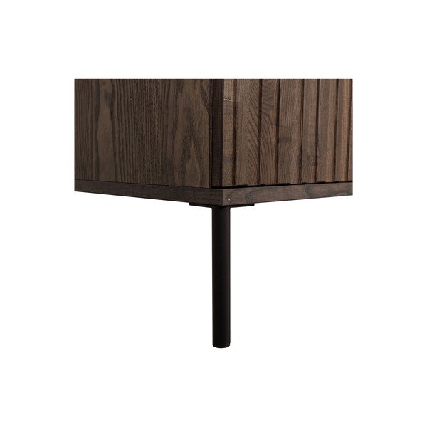 Smeđa TV komoda u dekoru jasena 100x56x44 cm Gravure – WOOOD-image-4