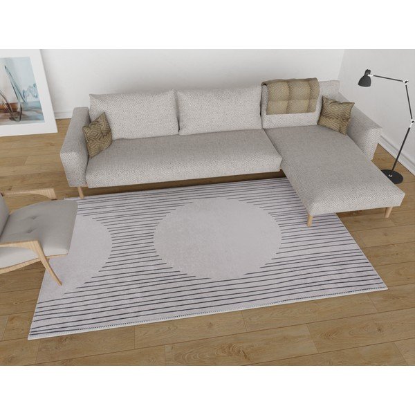 Krem perivi tepih 160x230 cm – Vitaus-image-1