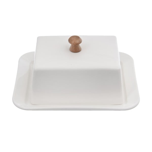 Bijela porculanska posuda za maslac Orion Whiteline-image-2