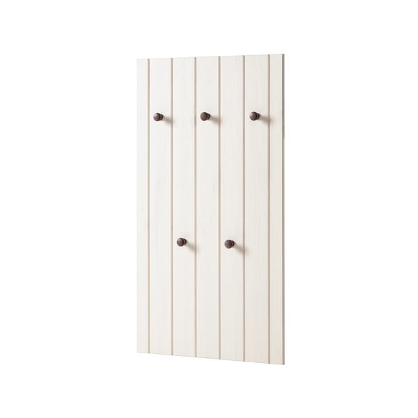 Bijeli set za hodnik od masivnog bora 55x100x2 cm Anita – Støraa-image-1