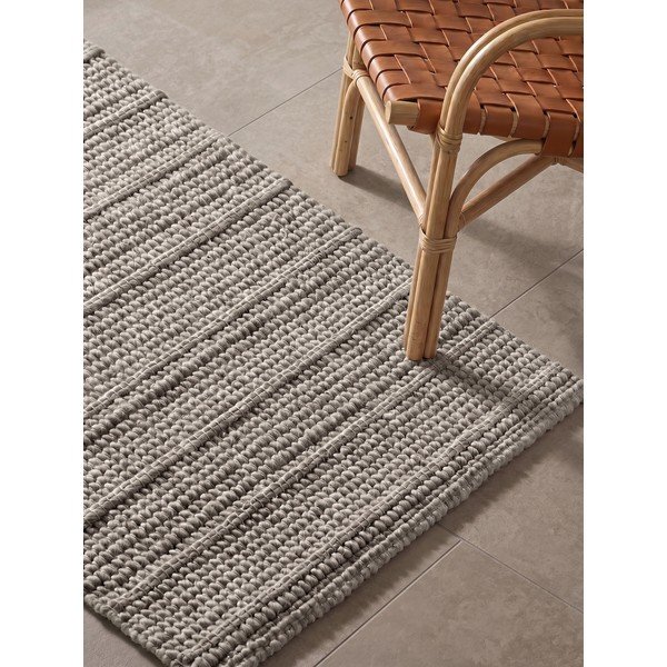Siva ručno rađena vunena staza 80x250 cm Camden Parker – Ted Baker-image-2