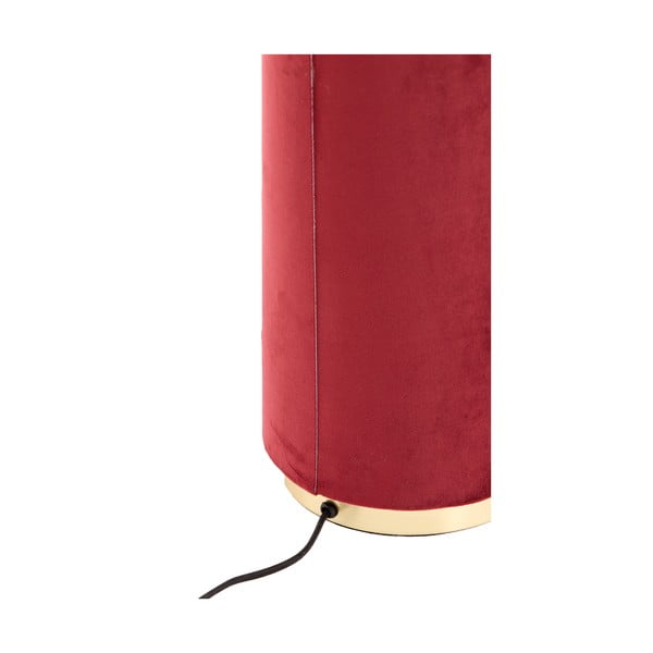 Crvena stojeća svjetiljka s tekstilnim sjenilom (visina 168 cm) Devia – Light & Living-image-3