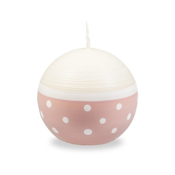 Bijelo-ružičasta svijeća Unipar Sweetness, vrijeme gorenja 22 h