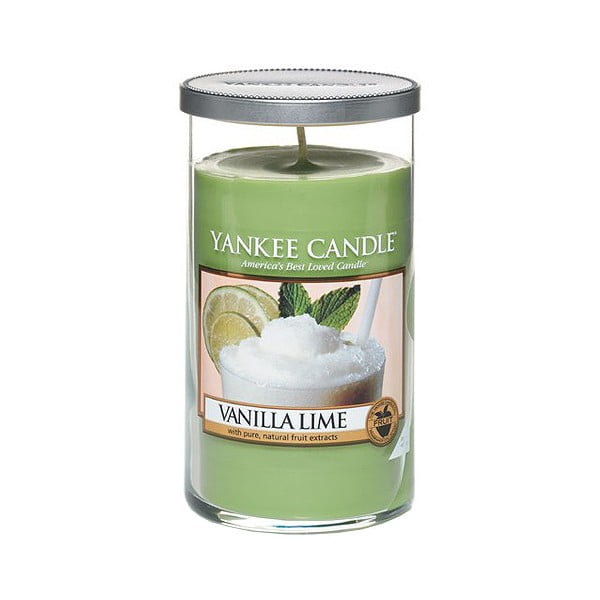 Yankee Candle Vanilla s limetom, vrijeme gorenja do 90 sati