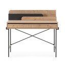 Uredski radni stol od punog hrasta 60x113 cm Lila – Marckeric