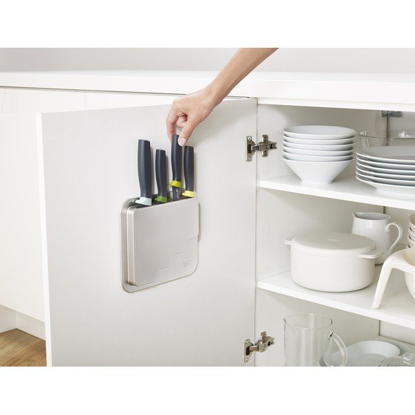 Set noževa sa stalkom 4 kom od nehrđajućeg čelika DoorStore™ – Joseph Joseph-image-1