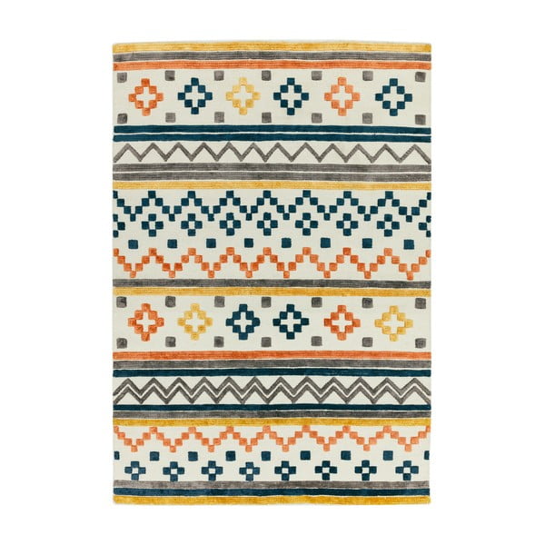 Tepih Asiatic Carpets Theo Earth Tone Geo, 160 x 230 cm