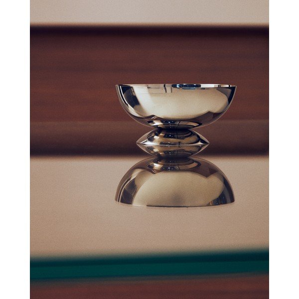 Zdjelice u setu 2 kom za posluživanje od nehrđajućeg čelika u srebrnoj boji Nirela – Kave Home-image-1