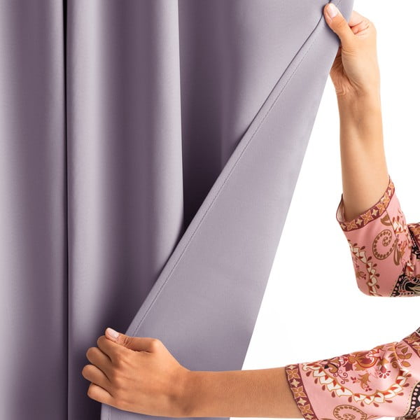 Prljavo roza zavjesa za djelomično zamračenje 140x270 cm Kierra – Restilo-image-2