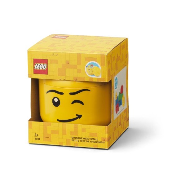 Plastična dječja kutija za pohranu Head - LEGO®-image-1