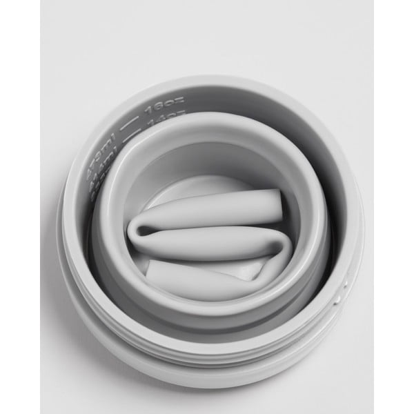 Siva putna šalica Biggie Cashmere, 470 ml-image-3