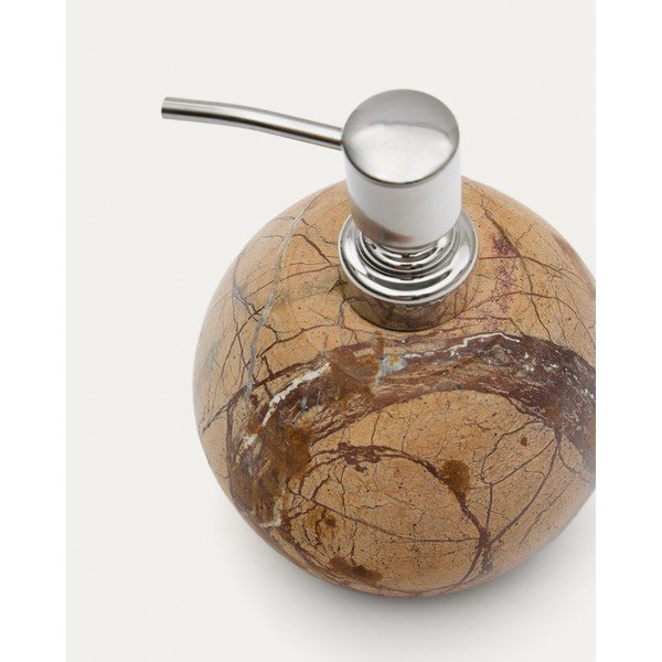 Mramoran dozator sapuna u prirodnoj boji 200 ml Spalsh – Kave Home-image-3