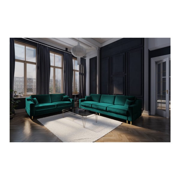 Zelena dvosjeda Mazzini Sofas Marigold-image-4