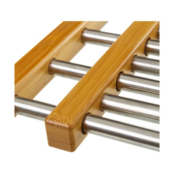 Podesiv podmetač od bambusa i čelika za vruće posude Casa Selección-image-2