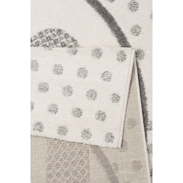 Bež dječji tepih sa sivim detaljima Zala Living Rabbit, 120 x 170 cm-image-1