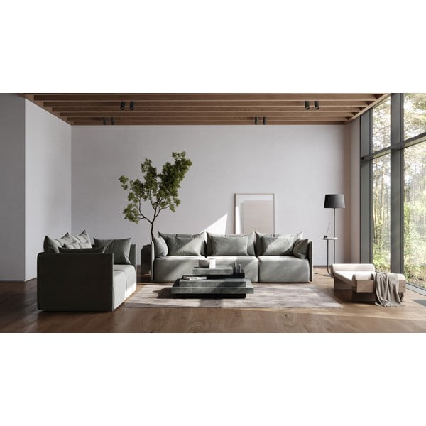 Svijetlo siva sofa 270 cm Dune - TemaHome-image-1