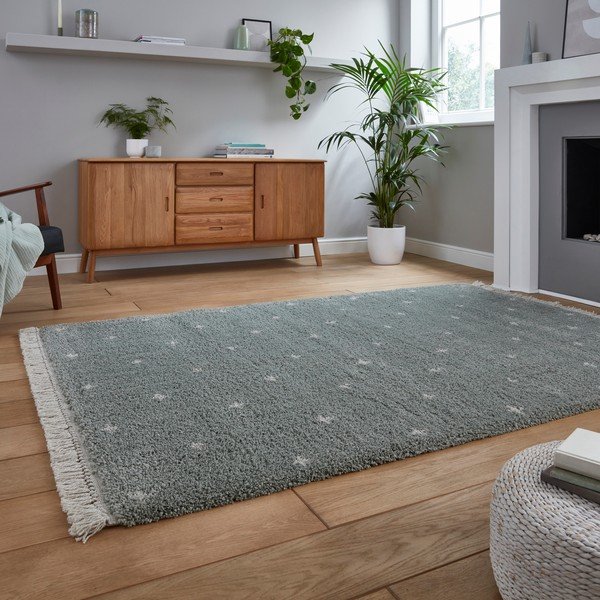 Mint zeleni tepih Think Rugs Boho Dots, 120 x 170 cm-image-2