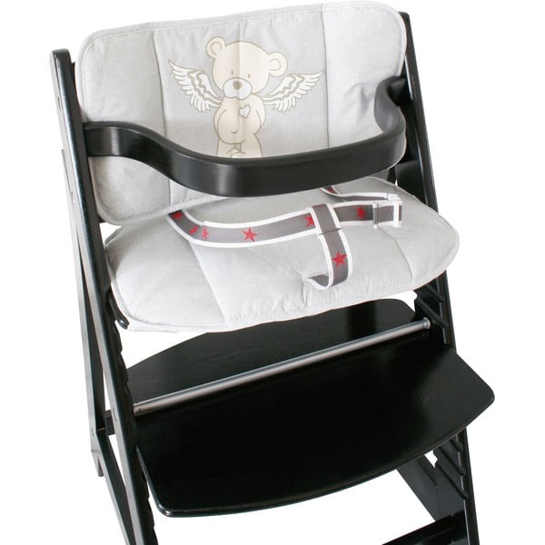 Siva dječja blagovaonska stolica Heartbreakerbär – Roba-image-2