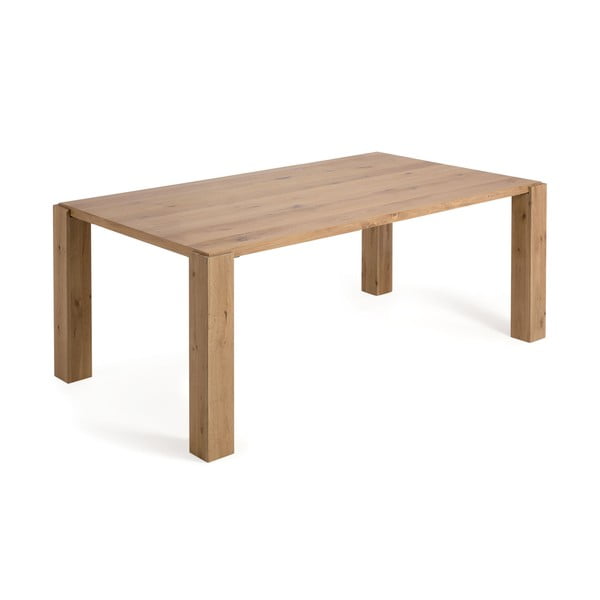 Blagovaonski stol u dekoru hrasta 100x200 cm Deyanira – Kave Home