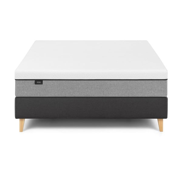 Srednje tvrd madrac od pjene 90x190 cm Eva – Kave Home-image-3