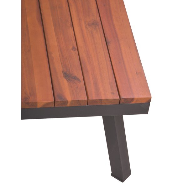 Siva vrtna garnitura od masivnog bagrema za 4 osobe Theresa – Garden Pleasure-image-2