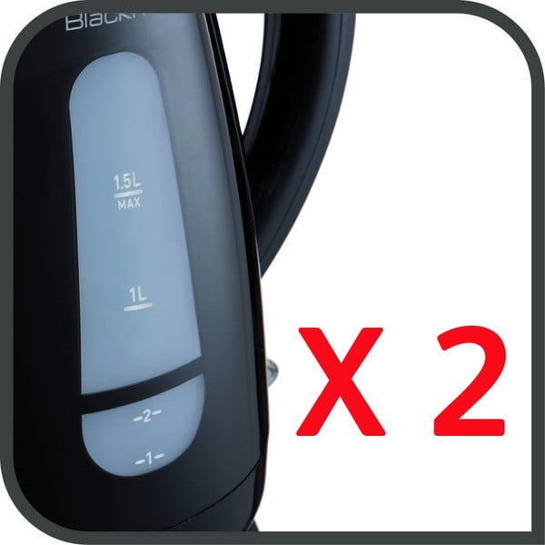 Crno plastično kuhalo za vodu 1,5 l KO299830 – Tefal-image-1