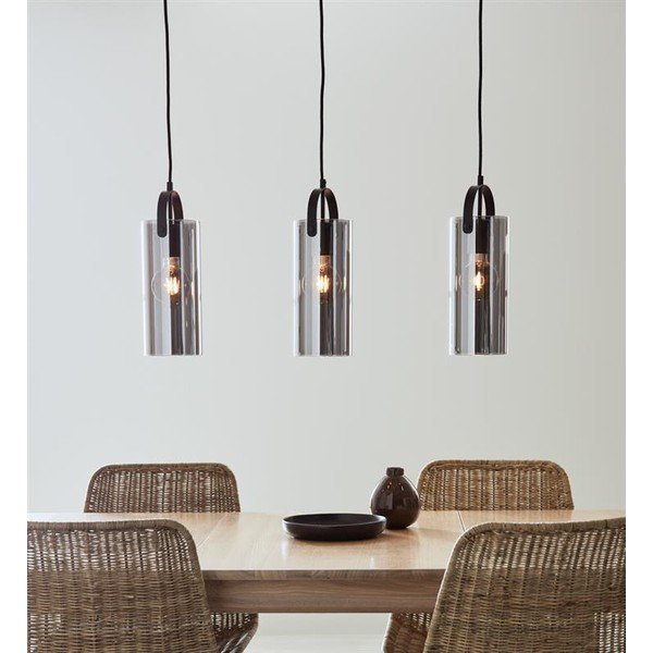 Crna viseća stropna svjetiljka Markslöjd Glory, 3 žarulje-image-3