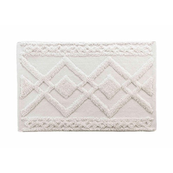 Bijela kupaonska prostirka 50x80 cm Gladis – douceur d'intérieur