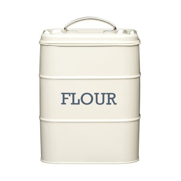 Čelična posuda za namirnice za brašno Living Nostalgia – Kitchen Craft
