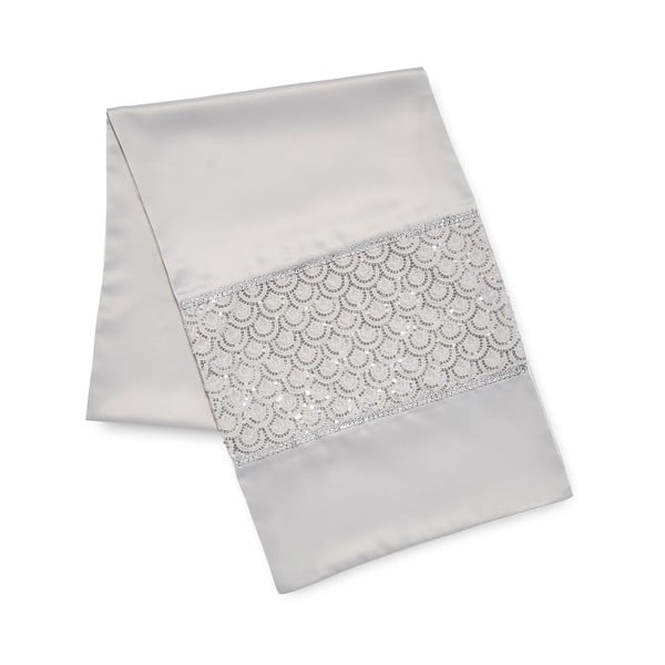 Nadstolnjak od mikrosatena 32x220 cm Deco Sequin – Catherine Lansfield-image-2