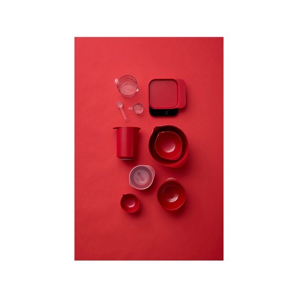 Crvene zdjelice u setu 3 kom 750 ml Margrethe Mini – Rosti-image-1