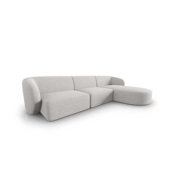 Svijetlo siva kutna garnitura (s desnim kutom) Shane – Micadoni Home-image-2