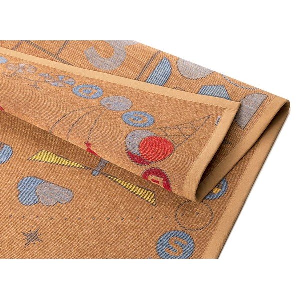 Smeđi dvostrani dječji tepih Narma Tähemaa, 160 x 230 cm-image-3