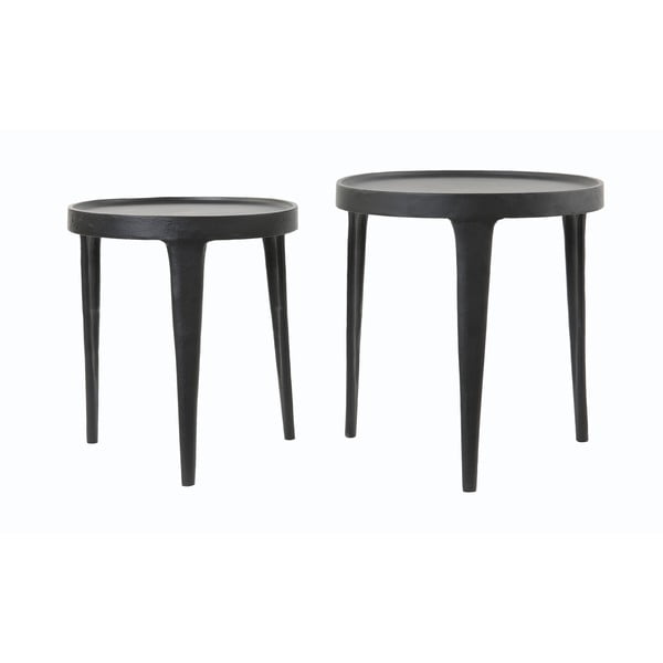 Okrugli pomoćni stolići u setu 2 kom ø 43 cm Tobias – Light & Living