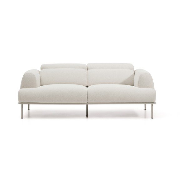 Bež podesiva sofa od šenila 214 cm Aurum – Kave Home
