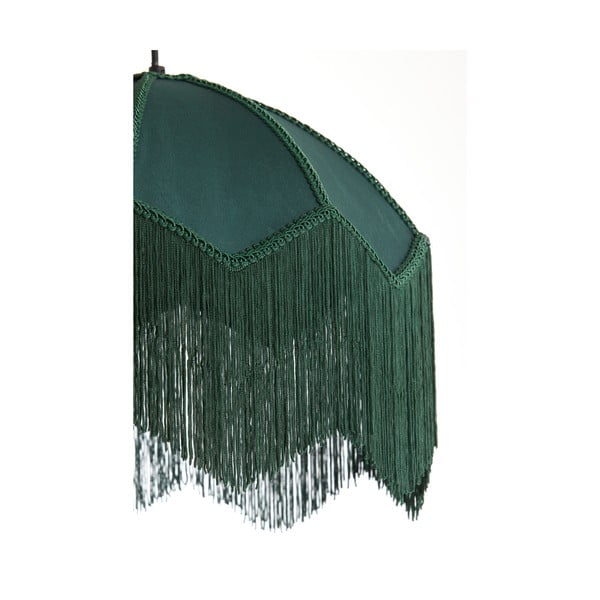 Petrolej zelena viseća svjetiljka s tekstilnim sjenilom ø 40 cm Malacia – Light & Living-image-3