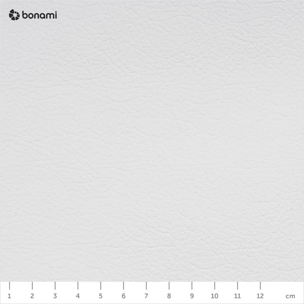 Bijela kožna taburea Scandic Twigo-image-1