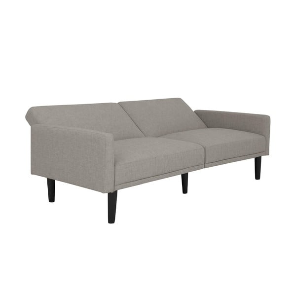 Svijetlo sivi kauč na razvlačenje 198 cm - Støraa-image-3