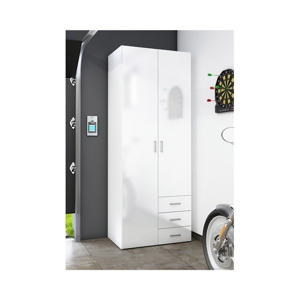 Bijeli ormar Evegreen House Home, visina 200,4 cm-image-3