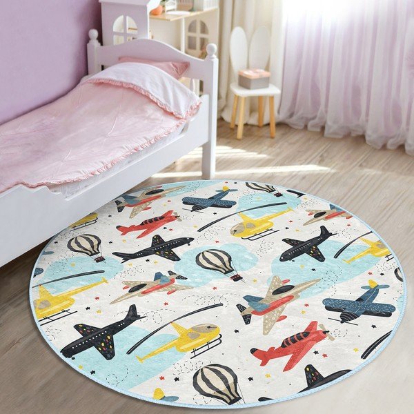 Dječji tepih ø 100 cm Comfort – Mila Home-image-1