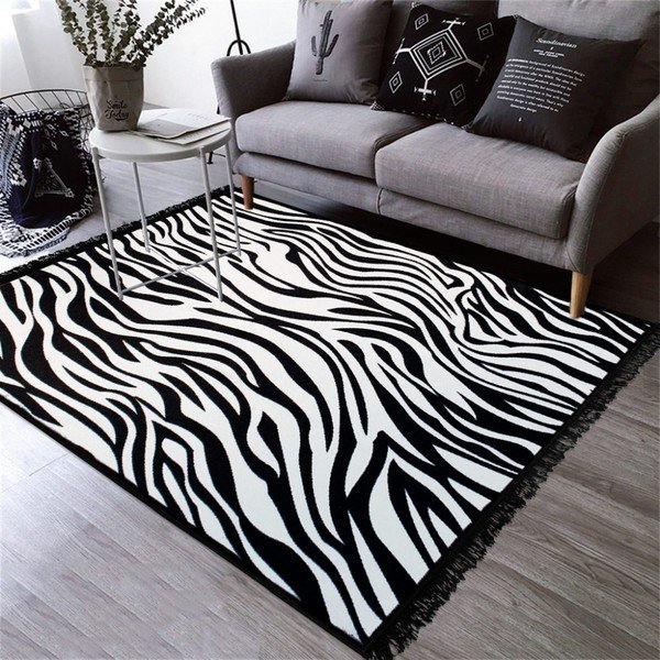 Dvostrani tepih Kate Louise Doube Sided Rug Zebra, 120 x 180 cm-image-4