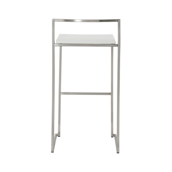 Barska stolica sa bijelim sjedištem Kokoon Meto, visina sjedala 74 cm-image-1