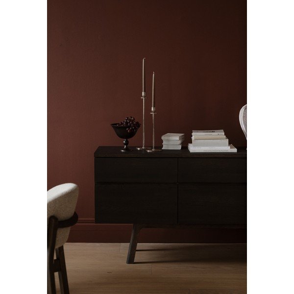 Komoda od punog hrasta u tamnoj prirodnoj boji 170x77x42 cm Cleardale – Rowico-image-3
