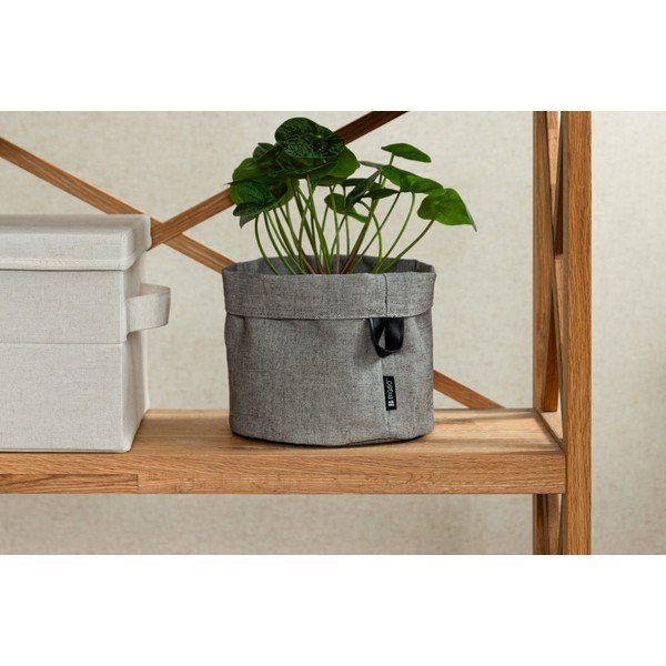 Tekstilna košara ø 20x20 cm Soft Storage Round – Bigso-image-1